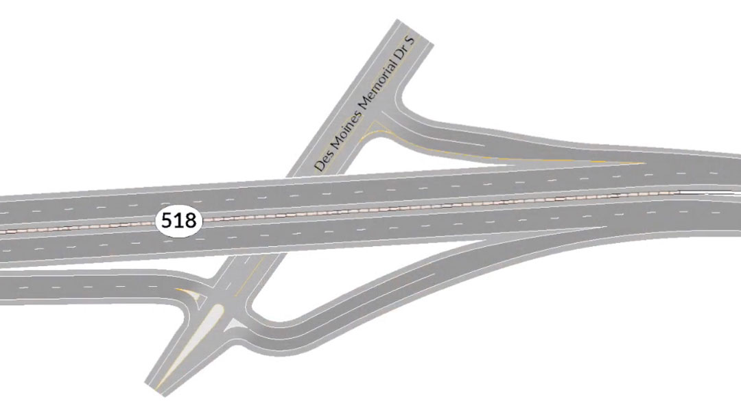 New exit to Des Moines Memorial Drive on SR 518 opens