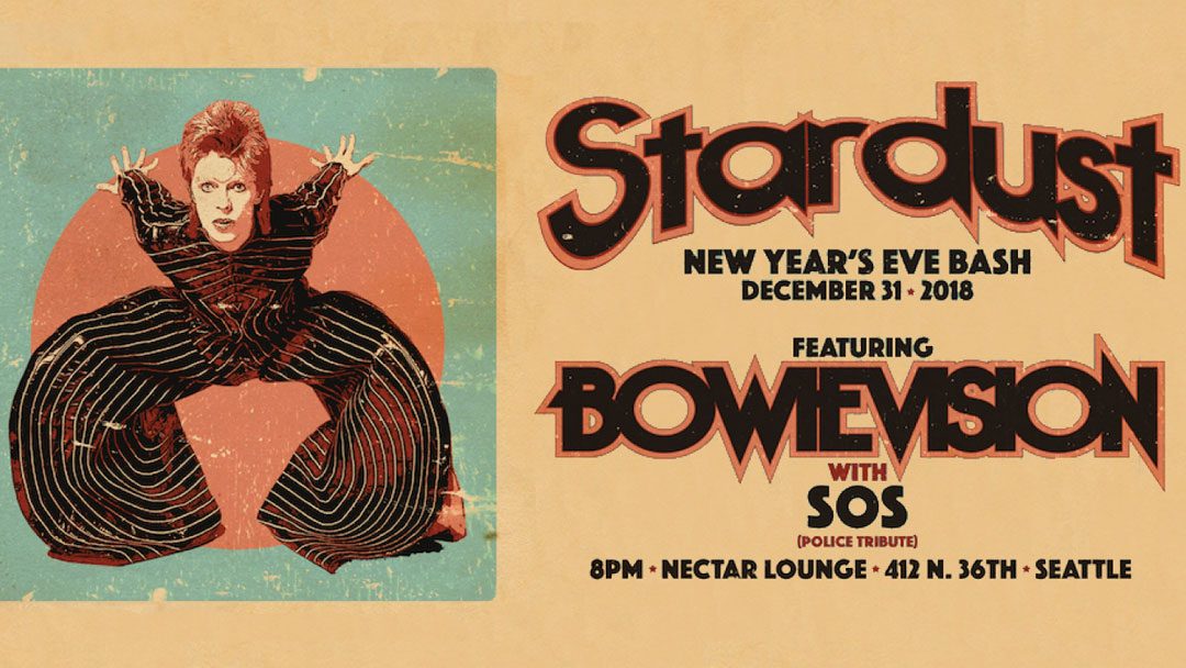 Put on your red shoes…BUFO fave BowieVision will play on New Year’s Eve