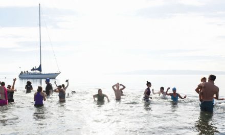 Cleanse yourself at the 2019 Polar Bear Plunge on Three Tree Point Tuesday!